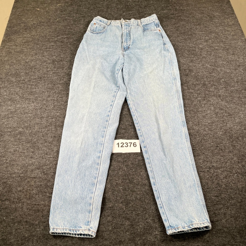 Vintage PS Gitano Tapered Leg Jeans Womens 10 Tall Blue Denim Cotton Light Wash